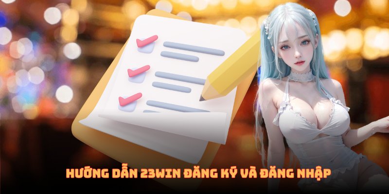Hướng dẫn 23Win đăng ký và đăng nhập với vài bước siêu dễ