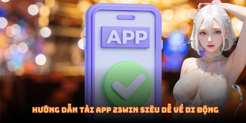 Hướng dẫn tải app 23Win siêu dễ về di động